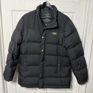 L.L.Bean Mountain Classic Down Parka Jacket Coat Mens XL Blue Downtek 505276